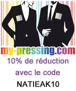 pressing en ligne: réduction de 10%