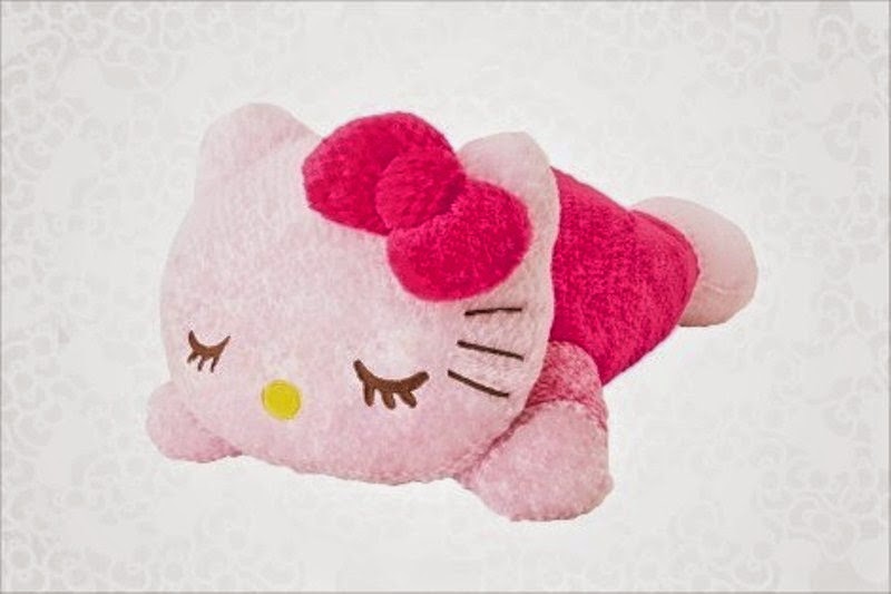 Gambar gratis hello kitty tidur lucu banget