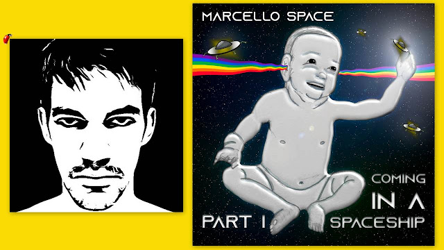 O produtor musical, multi-instrumentista e sound designer Marcello Space (@marcello.space) lança o álbum "Coming in a Spaceship, Pt. 1"