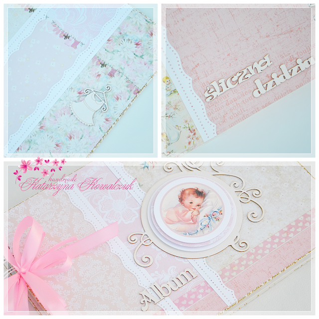 Album dla Dziewczynki scrapbooking