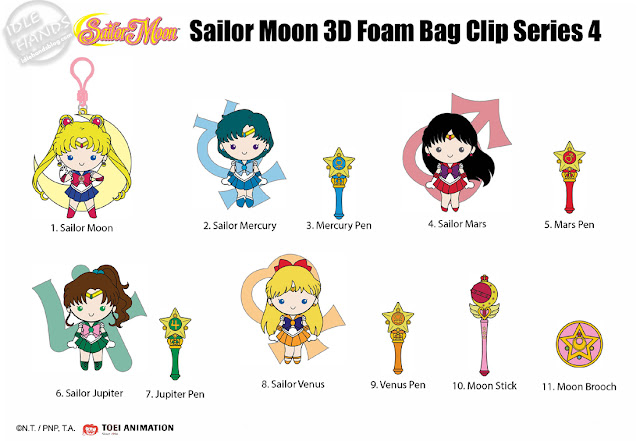 Toy Fair 2020 Monogram Sailor Moon Foam Figures