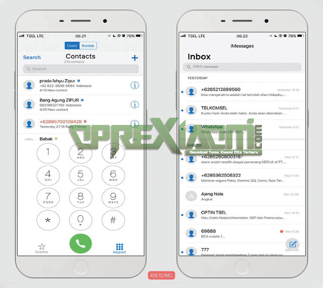 Download Tema IOS 12 Inc Mtz Versi Terbaru Tembus Ke Akar