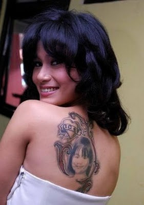 Tattoo Selebriti Tamara Geraldine