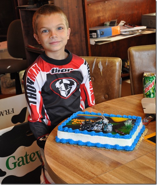 Motorcycle Cake