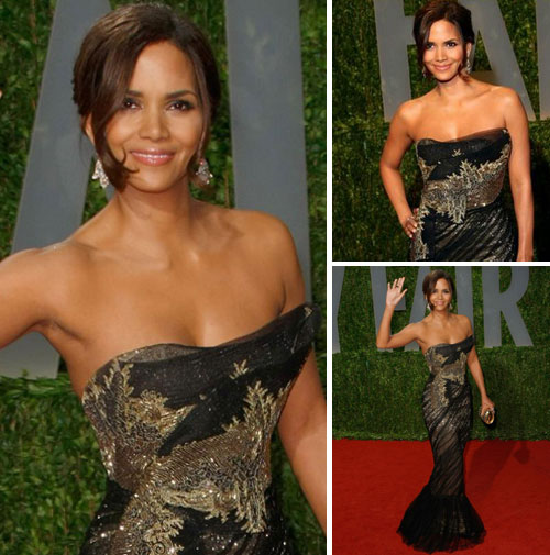 Halle Berry Gowns