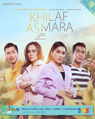 Ending Drama Khilaf Asmara, Episod Akhir Drama Khilaf Asmara, Sinopsis Episod Akhir Drama Khilaf Asmara, Khilaf Asmara Cast, Fasha Sandha, Nelydia Senrose, Fahrin Ahmad, Fattah Amin,