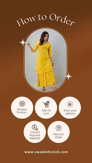 how to order a Kurta Set for women