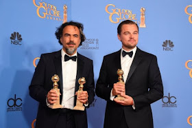 Globos de Oro 2016: Lista de ganadores en la categoría de cine: González Iñárritu y DiCaprio posan con sus premios. MÁS CINE. Noticias. Making Of.