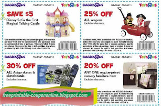 Free Printable Babies R Us Coupons