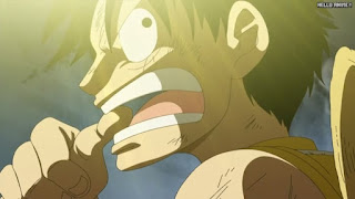 ワンピースアニメ 頂上戦争編 480話 ルフィ Monkey D. Luffy | ONE PIECE Episode 480