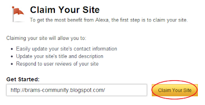 Cara Mendaftarkan Blog ke Alexa