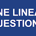 One Linear Question 11