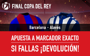 sportium promocion Final de Copa Barcelona vs Alaves 27 mayo