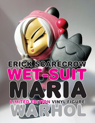 ESC Toy - Wet-Suit Maria Warhol Vinyl Figure by Erick Scarecrow