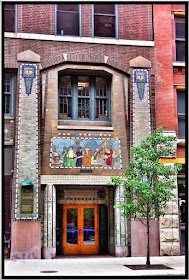 Antique Chicago building