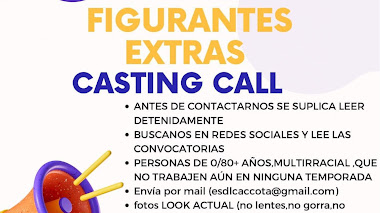 CASTING CALL 2024 en MÉXICO: FIGURANTES , EXTRAS - Personas de 0/80 años para EL SEÑOR DE LOS CIELOS 