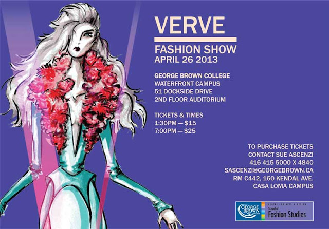George Brown Verve 2013 Fashion Show