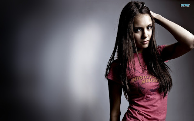 Nina Dobrev Full HD Wallpaper Download for PC