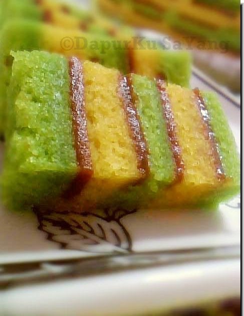 DapurKu SaYang: Kek Lapis Asam Manis Kukus