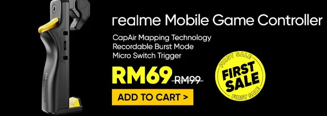 Realme Mobile Game Finger Controller