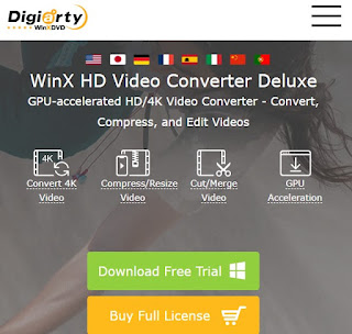 لفترة محدودة وبشكل مجاني حمل نسختك من WinX HD Video Converter Deluxe مجانًا