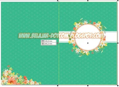 Tutorial Membuat Desain Undangan Vintage di CorelDRAW