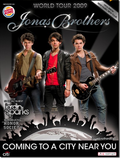 Jonas Brothers  World Tour 2009 dvn6ua