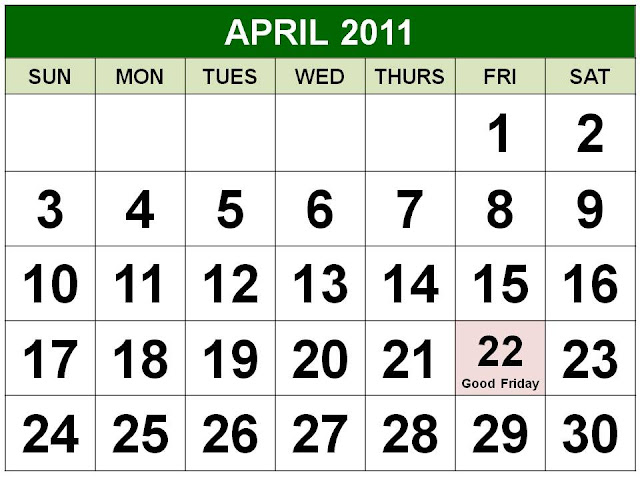 april calendar 2011 with holidays. national, chinese,greenburgh nature Around the date of However, due to go on ajan , fools day April+2011+holidays Unusual time , workshops now in april