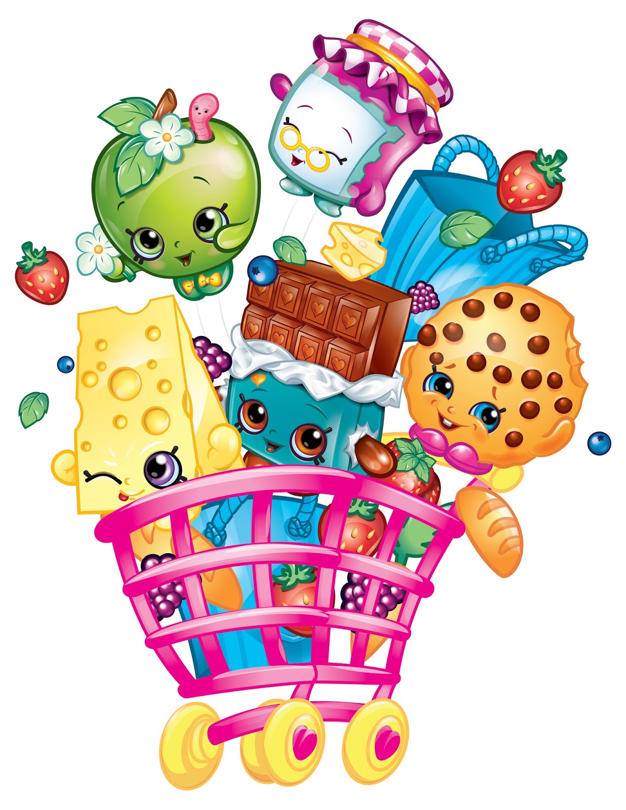 10 Mewarnai Gambar  Shopkins