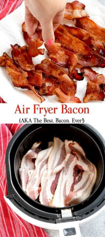 Air Fryer Bacon