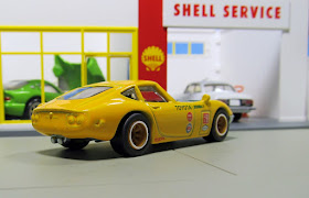 Hot Wheels yellow toyota 2000gt