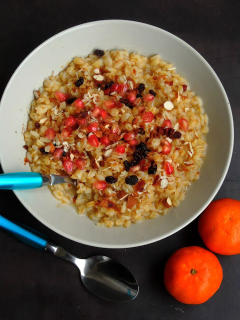 Armenian Wheat Berries Pudding, Armenian Anoush Abour