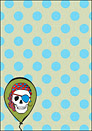 Printable Party Skull Invitation