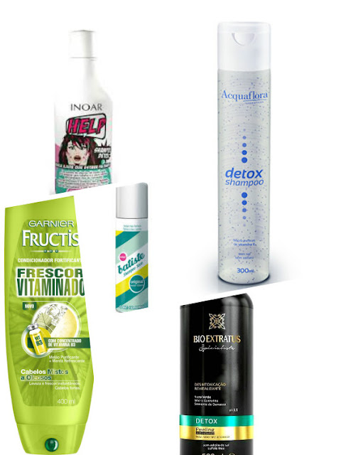 produtos cabelos oleosos mistos low poo