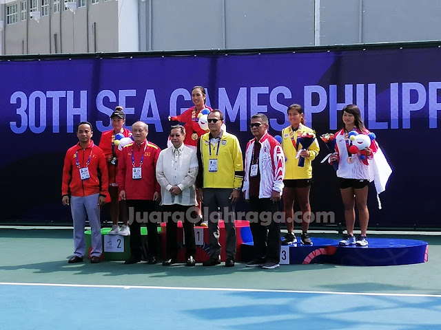 Aldila Sutjiadi Sabet Emas Tunggal Putri SEA Games 2019 Usai Kalahkan Savvana Ly Nguyen