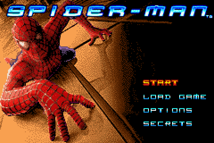 Spider-Man: The Movie title screen