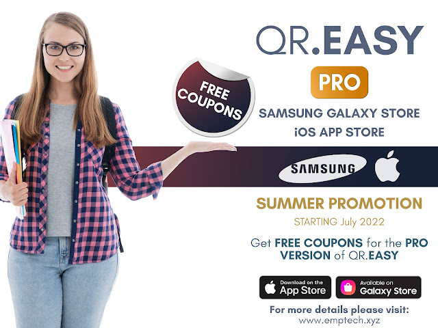 QR.EASY Pro Summer Promotion