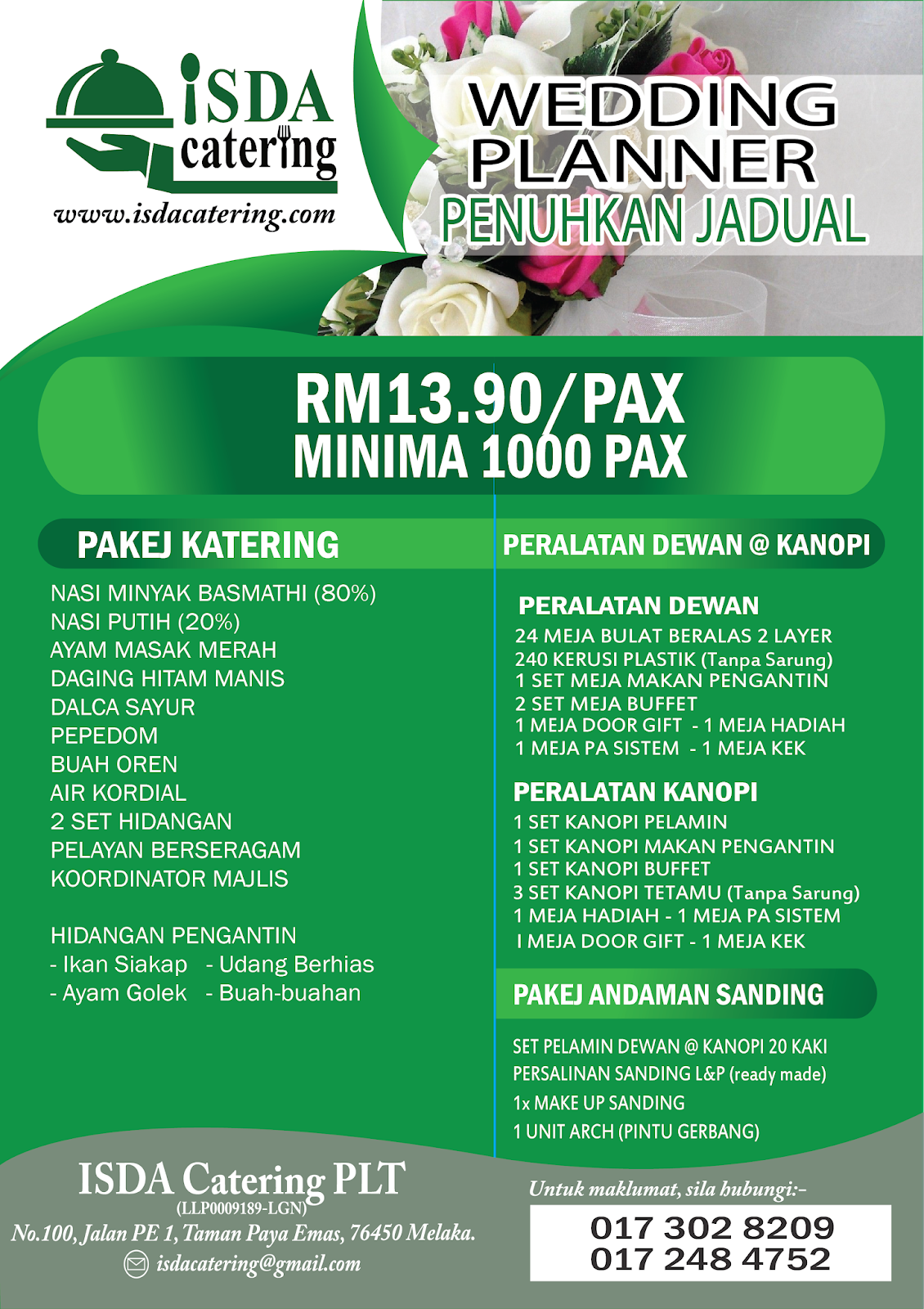 PROMOSI PAKEJ LENGKAP PERKAHWINAN RM13.90/PAX - KL ...