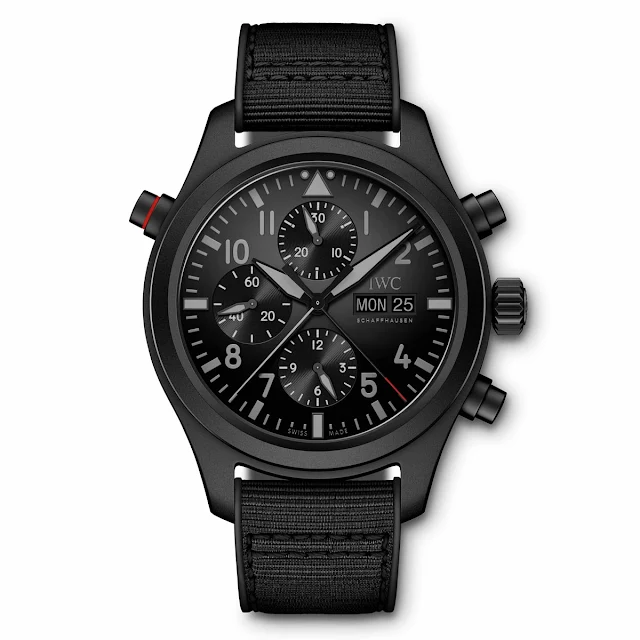 IWC Pilot’s Watch Double Chronograph Top Gun Ceratanium ref. IW371815