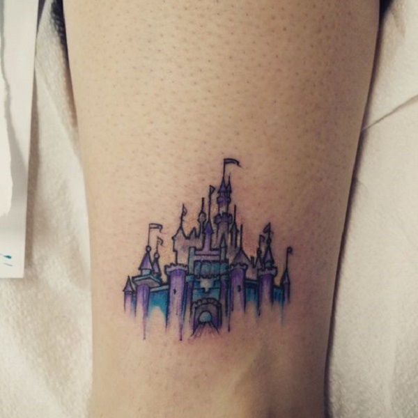 tatuagem castelo