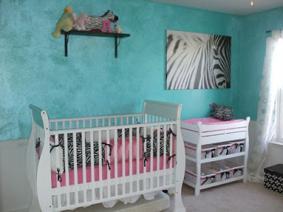 quarto bebe menina zebra