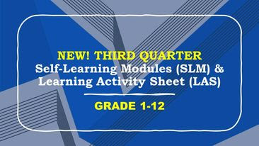 3rd Quarter Self-Learning Modules and LAS with Answer Key ...