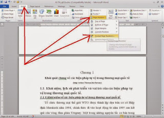 hướng dẫn cách đánh số trang trong word đơn giản nhanh nhất