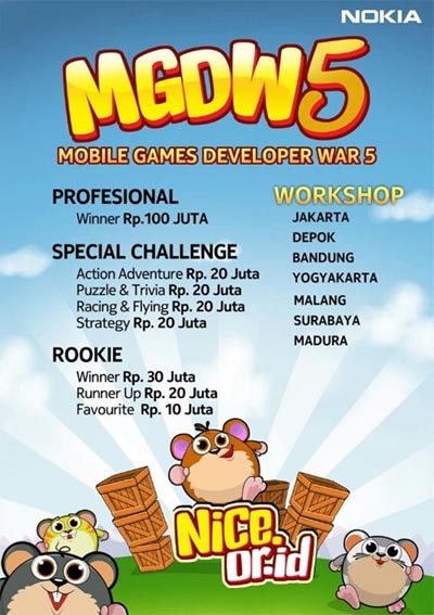 Ini Dia Pemenang Mobile Games Developer War 5