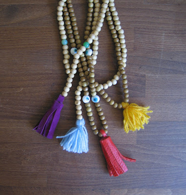 DIY summer necklace