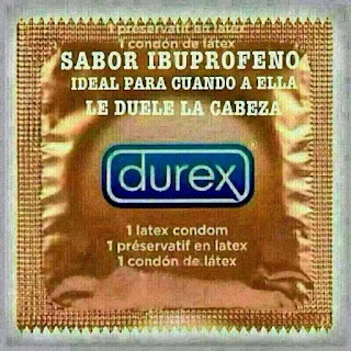 DUREX, sabor, ibuprofeno, dolor de cabeza