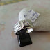 SOLD Cincin Silver 925 Lelaki Batu Putih 5.38g s24 RM268