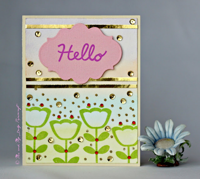 Post#205 - Me And My Daily Papercraft Blog - Handmade Card by PriCreated