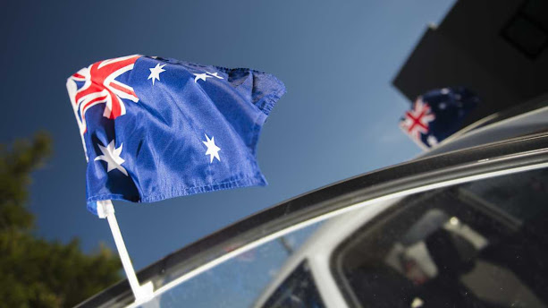 Flag of Australia.