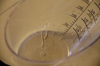 Cracked measuring cup